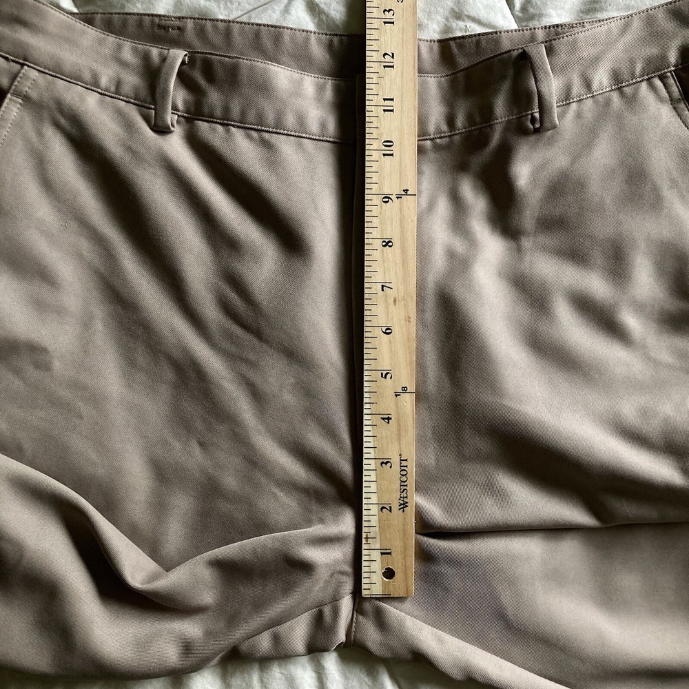 NIKE Golf Dri-Fit Men's 36x31 (actual) 100% Poly Performance Pants Khaki Chino - Picture 11 of 16